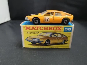 W801-MATCHBOX SUPERFAST No56A BMC PININFARINA AND BOX. - Picture 1 of 12