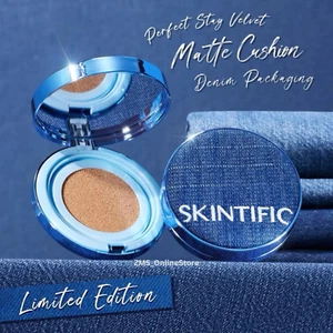 SKINTIFIC Denim Edition - Cuscino opaco Perfect Stay Velvet 8 colori a scelta 11 ml - Foto 1 di 24