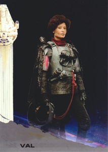 2018 Solo A Star Wars Story Black #6 Val