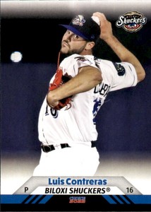2022 Biloxi Shuckers Choice #7 Luis Contreras Venezuela VZ - NM Baseball Card