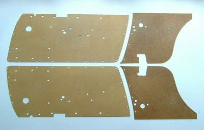 Paneles de puerta BMW E9 2800 CS, 3.0 CS/CSi, 2.5 CS ajuste lateral (1968-1975) Foto 1 de 3