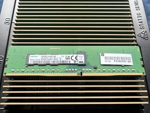 LOT OF 50 | HP Samsung 4GB 1Rx8 PC4-2400T DDR4 ECC M393A5143DB0-CRC 809078--581 - Picture 1 of 3