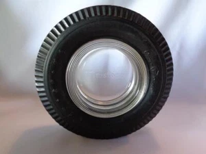 Vintage Firestone Tire Deluxe Champion Gum Dipped Advertising Ashtray -FREE SHIP - Picture 1 of 9