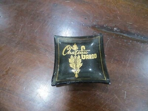 Chateau Garod vintage glass tip tray Jewish Hotel Boston Mass - Picture 1 of 5
