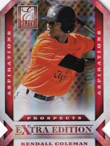 2013 Elite Extra Edition Aspirations Prospects Die-Cut #173 KENDALL COLEMAN - Picture 1 of 1