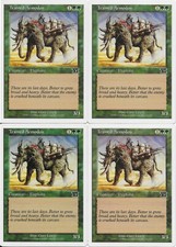 MTG: TRAINED ARMODON 6th Edition COMMON; played, Excellent condition x4