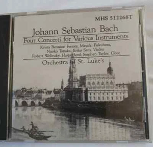 Johann Sebastian Bach - Four Concerts For Various Instruments / CD - Picture 1 of 3