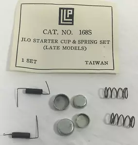 JLO ROCKWELL RECOIL STARTER BUTTONS & SPRING SET LATE MODELS NOS LLP BRAND - Picture 1 of 5