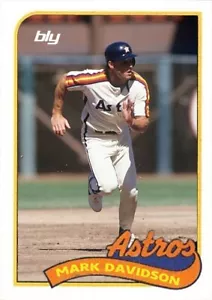 Mark Davidson - Houston Astros - 1989 Style Custom Card - Picture 1 of 2