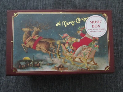 Punch Studio Musical Box Christmas Note Set - Image 1 of 4