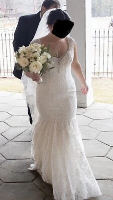 Vestido de novia Winne Couture hecho a medida-chandon etiqueta talla 10 Foto 1 de 4