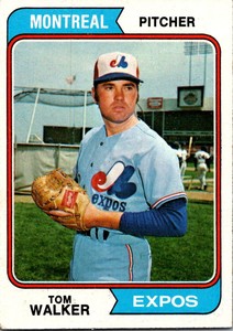 1974 Topps Tom Walker Montreal Expos #193