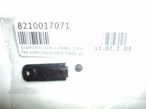 Icom F-50 F-60 Side Cover & Screw F3161 & 4161 NEW 8210017071 8810010470 - Picture 1 of 9