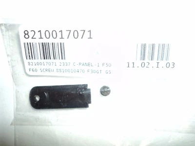 Icom F-50 F-60 Side Cover & Screw F3161 & 4161 NEW 8210017071 8810010470
