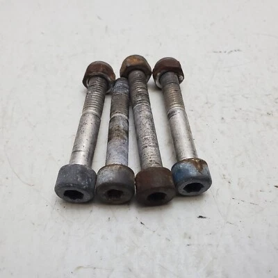 BMW R100 1977 cabezal de aire guardabarros delantero horquilla soporte soporte montaje permanente pernos tuercas Foto 1 de 4