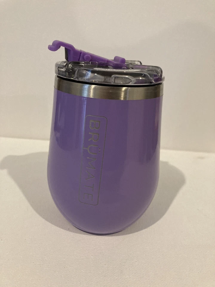 Uncork'd XL 14oz Wine Glass Tumbler W Splash Proof Lid Made Vacuum Insulated Sta