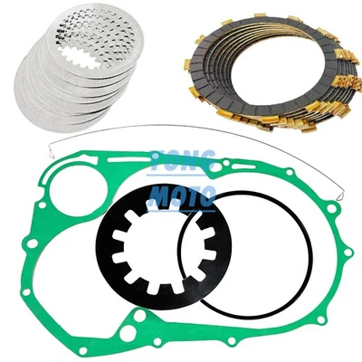Clutch Friction Plates Kit & Spring Gasket Set For Yamaha V-Star 1100 XVS1100 Foto 1 de 4