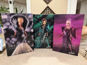 Barbie Vintage 1996 Bob Mackie Jewel Essence Collection Barbie Muñecas Lote de 3 Nuevas en Caja - Imagen 1 de 24