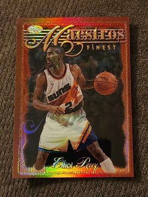 1996-97 Elliot Perry Topps Finest Maestros Bronze Refractor #24 - Image 1 of 2