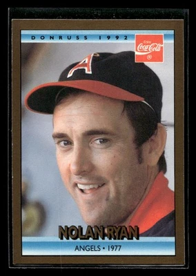 1992 Donruss Coca-Cola Nolan Ryan Nolan Ryan #11 California Angels - Image 1 of 2