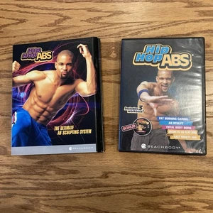 Hip Hop Abs DVDs Lot : Last Minute Abs Hips Buns Thighs Cardio Burn BeachBody - Picture 1 of 10