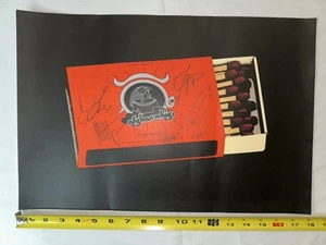 AFGHAN WHIGS SIGNED poster - Rare Autographed Band Poster, Very Cool Music - Picture 1 of 8