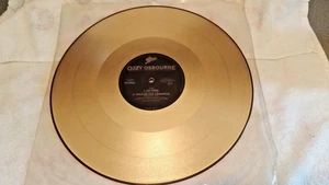 OZZY OSBOURNE - SO TIRED - GOLD COLOURED 12" VINYL - 5 TRACK EP - 3 LIVE TRACKS - Picture 1 of 6