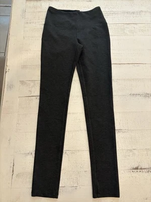 Leggings al tobillo Liz Claiborne XS Lori gris oscuro cintura alta ajustados elásticos Foto 1 de 4