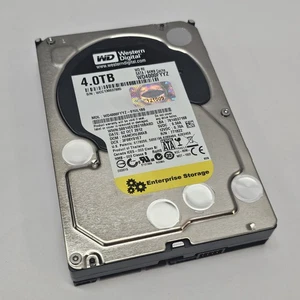 Western Digital WD4000FYYZ RE 4TB 7200 RPM 64MB Cache SATA 6Gb/s 3.5" Hard Drive - Picture 1 of 3