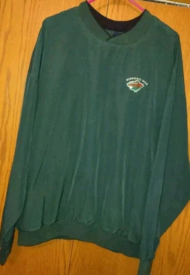 BONITA Sudadera con Capucha Minnesota Wild Antigua Para Hombres Grande Verde Pullover Nylon NHL🏒Kaprizov Foto 1 de 4