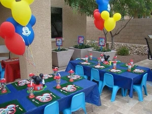 15 Flower Pot Birthday Decorations Mickey Mouse Clubhouse Party - Picture 1 of 4