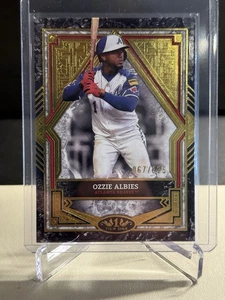 2025 Topps Tier One Ozzie Albies Tier 2 067/125 Atlanta Braves #54 - Picture 1 of 2
