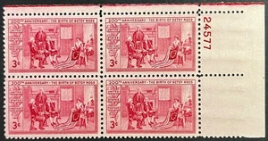 U.S. Scott #1004, P.B. of 4, 200th Anniversary of Betsy Ross‘s Birth, VF, MNH - Picture 1 of 2