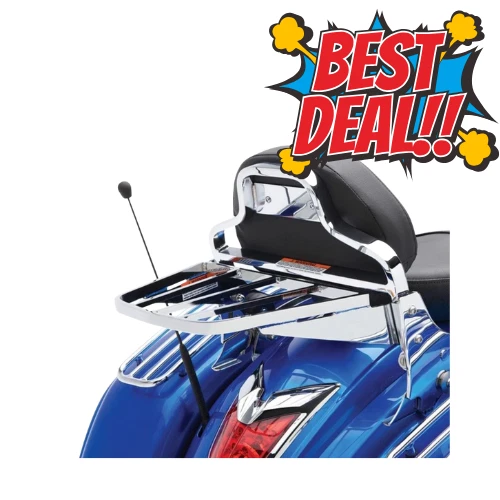 Novo 2011-2023 Genuíno Kawasaki Vulcan 1700 Vaquero KQR Bagageiro Rack K53020-408 - Imagem 1 de 1