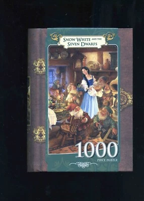 Rompecabezas libro de cuentos 1000 piezas Master Pieces "Blancanieves y los siete enanitos" Foto 1 de 3