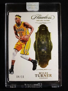 2016-17 Flawless MYLES TURNER base DOUBLE DIAMOND #4/10 - Picture 1 of 2