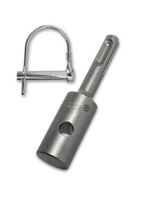 Adaptador para taladro de tierra para taladro SDS Plus con pernos de ala rápidos - Imagen 1 de 13