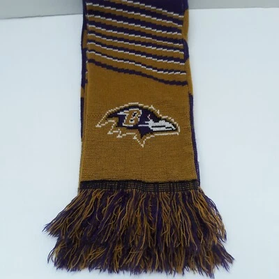 Bufanda Forever Collectibles NFL Baltimore Ravens Joe Flacco Bufanda 5 púrpura dorado Foto 1 de 4