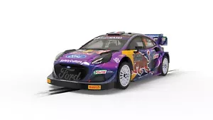 Scalextric Slot Car C4448 1:32 Ford Puma WRC - Sebastian Loeb Monte Carlo Rally - Picture 1 of 3