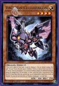 Yugioh! Tachyon Cloudragon MZTM-EN012 (Rare) 1st Ed 3x "Tachyon Support" - Picture 1 of 1