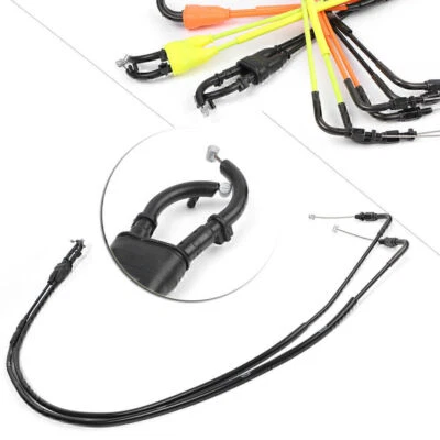 Motorcycle Throttle Cables Wire Line For YAMAHA MT-09 FZ09 2014 2015 2016 Orange Foto 1 de 4
