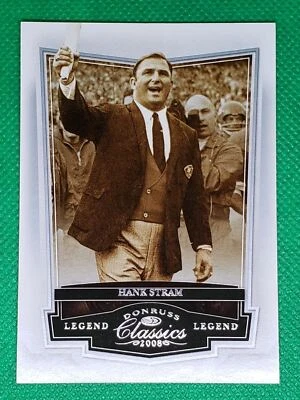 2008 Donruss Classics /999 Hank Stram HOF INSERT Kansas City Chiefs COACH - Image 1 of 3