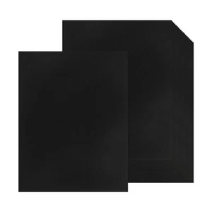 24 Sheets Black Cardstock Paper 8.5 x 11 Inches 250gsm/92lb Thick Paper Blank... - Picture 1 of 7