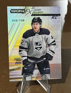 Gabe Vilardi /749 FX ROOKIE SP 2020-21 Synergy Upper Deck LA Kings - Picture 1 of 5