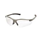 Pyramex Fortress Safety Glasses - Clear Lens w/ Silver Frame - 10 Pack MS-97170