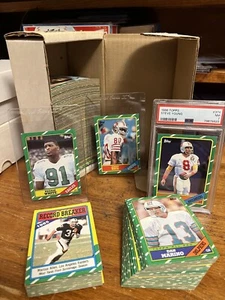 1986 Topps Football Complete Set #1-396 Rice Young White Rookie RC NM-MT PSA - Picture 1 of 8