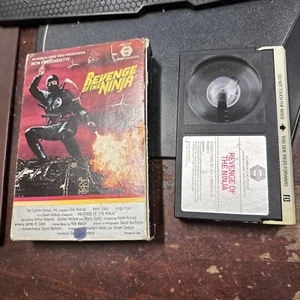 Revenge of the Ninja Betamax NOT VHS VIDEO 1983 BETA - Imagen 1 de 3