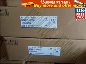 1PC New Panasonic MSME152GCGM Servo Motor In Box Expedited Shipping - Picture 1 of 3