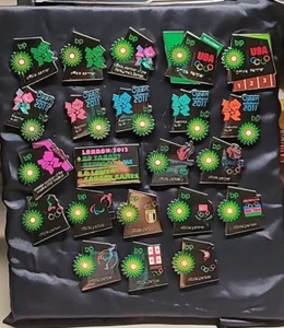 LOT OF 22 2012 LONDON BP PARALYMPIC GAMES & OLYMPIC PIN - Bild 1 von 24