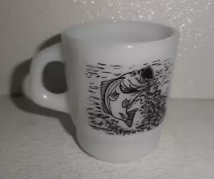 Taza de oración de pescador vaso de leche de colección termocrisa pesca peces - Imagen 1 de 3